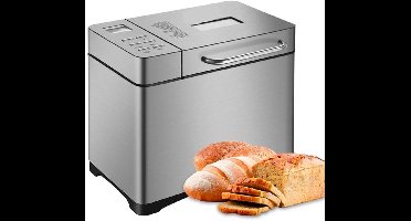 Broodbakmachine - Broodmachine - Brood Maker Machine - 19-in-1 - Automatische Broodbakmachine - 650W - LCD Display - Fruit- & Notendispenser