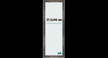 Your Decoration - Fotolijst 37,5x98 cm - MDF - Geoxideerd Metaal - Bologna