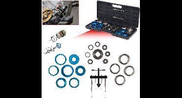 KS Tools Asafdichtring en simmerring montagegereedschapsset - 24-delig - 700.1280