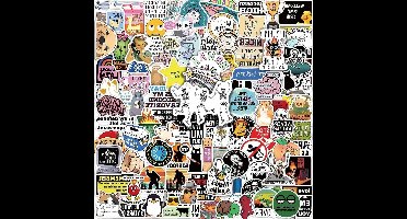 150 Stuks Waterdichte Vinyl Stickers voor Decoratie, Graffiti, Scrapbooking en Laptops