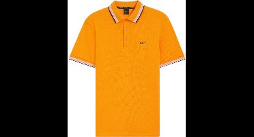 BOSS Green Polo korte mouw Oranje Paddy 10241663 01 50469055/822