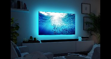 ' Paulmann 78876 MaxLED 250 LED-strip TV Comfort basisset 65 inch 4,3 m 22 W 234 lm/m 28 LED''s/m RGBW+ 24 VA dimbaar'
