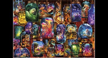 Educa legpuzzel Dreams in Jars 2000 stukjes volwassenen puzzel.
