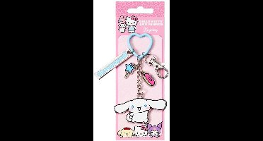 Hello Kitty sleutelhanger Cinnamoroll met charms - decoratieve accessoire.