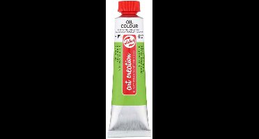 Olieverf tube geelgroen 40ml schilderen creatief kunst.