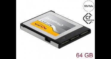 Delock CFexpress memory card 64 GB