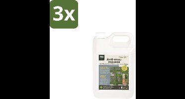 BSI – MossOff – Verharde Oppervlakken – 5 L - Bulkverpakking - 3 stuks