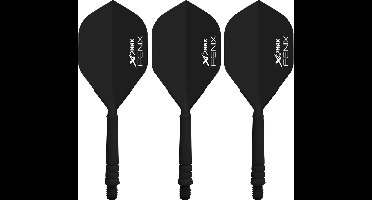 XQ Max Fenix Black Standard - Dart Flights