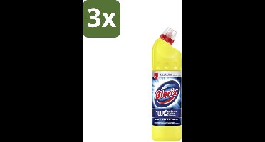 Glorix Bleek Original 750 ml - Bulkverpakking - 3 stuks