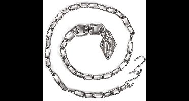 Chihee Hanging Kits Hangstoel Hardware 440 pond schommelhaken met 1 meter roestvrij stalen ketting gesp bokszakken opknoping pilates duurzaam binnen en buiten