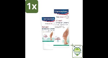 1 x Hansaplast Anti-Eelt Creme 75 ml - Droge Voeten - Eelt - Voetverzorging - Voetcrème - Hydraterende Crème