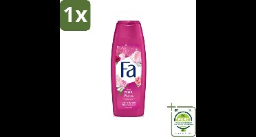 1 x Fa - Pink Passion - Douchegel - Roze Roos - 250 ml - Douchegel - Roze Roos - Fa - Verfrissende Geur - Huidverzorging