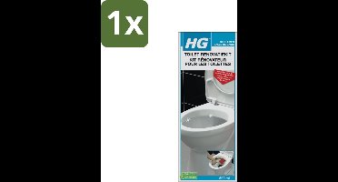 1 x HG Toilet Renovatie KIT 500 ml - Toilet Renovatie - Toilet Reinigen - Aanslag Verwijderen - Kalk Verwijderen - Urinesteen Verwijderen