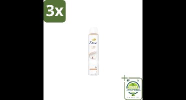 3 x Dove – Deodorant Spray – Fruity Fresh – 200 ml - Grootverpakking - Anti-transpirant Spray - Zweetgeur - Okselgeur - Fris - Fruitig