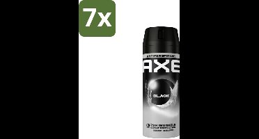 Axe Anti-Transpirant Spray Black 150 ml - Bulkverpakking - 7 stuks
