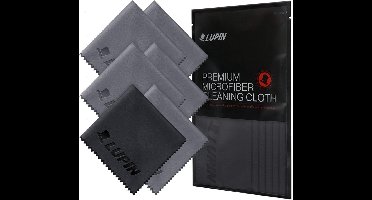 Microfiber Schoonmaakdoek voor Schermen - 6 Stuks - Perfect voor Telefoons, Tablets, Laptops en Meer