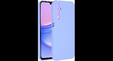Accezz Hoesje - Geschikt voor Samsung Galaxy A15 (5G) / A15 (4G) - Liquid Silicone Backcover - Paars