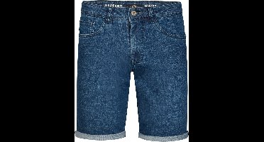 Petrol Industries - Heren Bassano Regular Jeansshort Shockwave - Blauw - Maat L