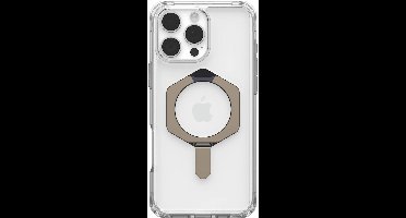 UAG Plyo XTE Backcover geschikt voor MagSafe en kickstand geschikt voor iPhone 16 Pro Max - Clear Titanium