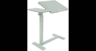 Laptoptafel - Bijzettafel - Bedtafel - Banktafel- Voor gebruik aan bed of kantoor - Verstelbaar - Groen