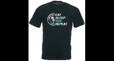 Switch Ride T-shirt Met Korte Mouwen Zwart XL Man