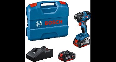 Bosch Professional GDR 18V-200 Accu slagschroevendraaier 200Nm 18V 4.0Ah in L-Case - 06019J2107