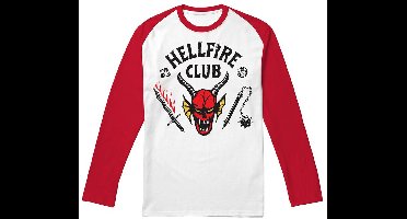 Stranger Things Hellfire Club Heren Shirt met lange mouwen - meerkleurig - M