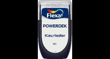 Flexa - Powerdek Muren & Plafonds Testers - Wit - 0.03L