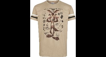 Looney Tunes Coyote Genius Heren T-shirt - beige - L