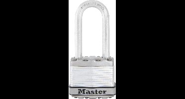 MasterLock Excell gelamineerd hangslot lange beugel 45mm x 8mm, M1EURDLH
