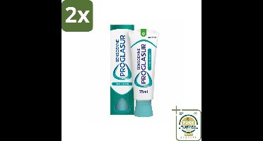 Sensodyne - Tandpasta - Proglasur Fresh & Clean - Frisse Mond - 75 ml - Voordeelverpakking - 2 stuks - Gevoelige tanden - Frisse adem
