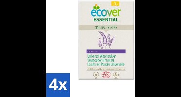 Ecover - Waspoeder Essential - Universal - 1,2 kg - Voordeelverpakking - 4 stuks
