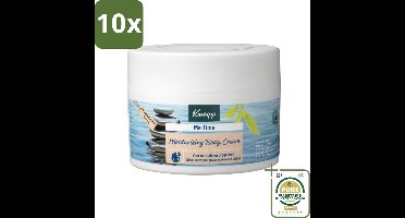 10 x Kneipp - Body crème - Me‑Time - Patchouli & Sandelhout - 200 ml - Grootverpakking - Kneipp Bodycrème Me-Time - Me-Time - Patchouli En Sandelhout - Huidverzorging - Rustgevende Crème