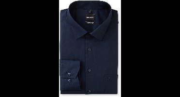 donkerblauw Olymp Big&Tall overhemd Comfort Fit