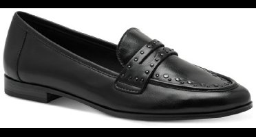 Marco Tozzi- art. 2-24245-45 001- zwart -leer-instapper-maat 41