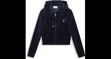 Juicy Couture Juicy Couture Madison Classic Velour Hoodie With Juicy Logo - Maat L