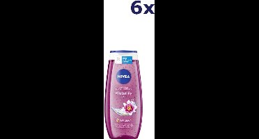 6x Nivea Waterlily & Oil Shower Gel 250 ml