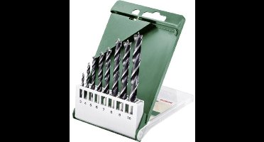 Bosch - 8-delige houtspiraalborenset