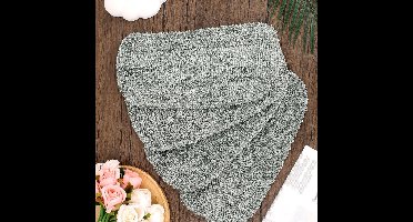 EGoods - Vervangbare Microvezel Stoomreinigerpads voor Stoomreinigers - Herbruikbare Doeken - Set van 4 stuks