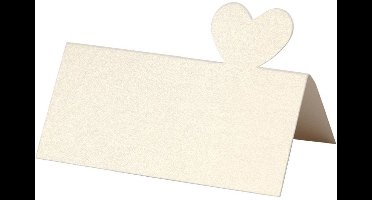 Naamkaarten, off-white, afm 8x8,5 cm, 120 gr, 20 stuk/ 1 doos