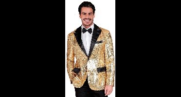 Showmaster Golden Glam Pailletten Colbert Man