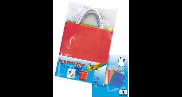 Folia Geschenkzak formaat 18 x 8 x 21 cm pak van 7 stuks