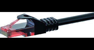 Danicom UTP CAT6 patchkabel - 50 meter zwart - 100% koper - netwerkkabel - internetkabel - UTP kabel - RJ45 - 1000 mbit/s