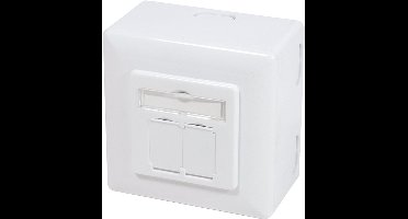 Danicom CAT6a UTP / STP opbouwdoos - wit