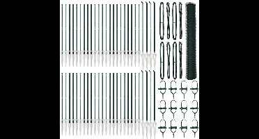 vidaXL - Hekpaal. - Groen