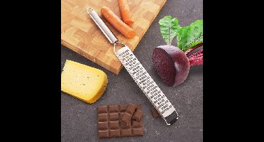 Orion - Keukenrasp - Staal - 38 cm - Dubbelzijdige Messen