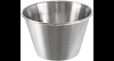 ORION - Stalen Dipkom - 6 cm - 65 ml - Roestvrij Staal