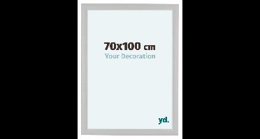 Your Decoration - Fotolijst 70x100 cm - MDF - Wit Houtnerf - Como