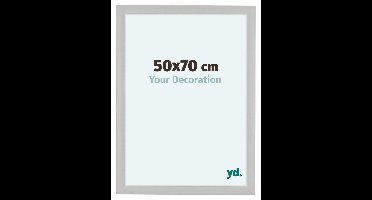 Your Decoration - Fotolijst 50x70 cm - MDF - Wit Houtnerf - Como