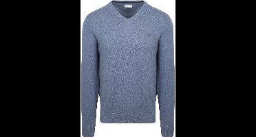 McGregor Trui Merinowol V-Hals Vintage Blauw - Maat S - Heren - Pullovers